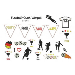 ITH Wimpel - Fußball Deutschland